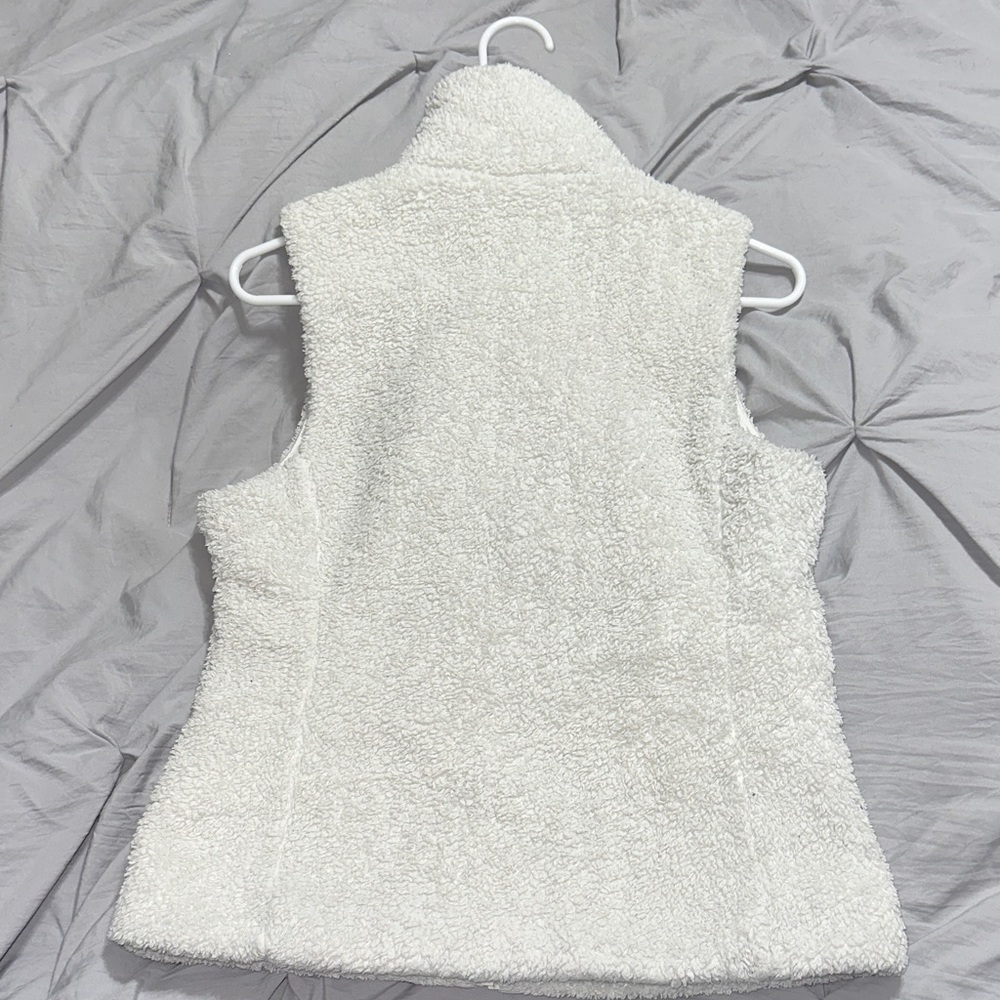 Patagonia Off-White Sherpa Vest - Picture 4 of 6